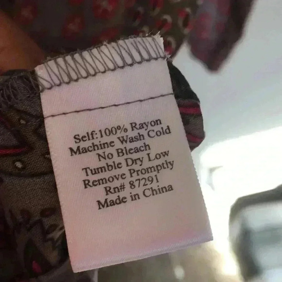 Johnny Was Long Sleeve Top - Picture 4 of 7